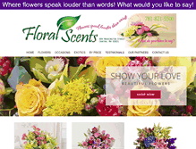 Tablet Screenshot of floralscents.net